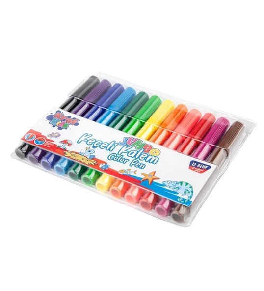 KRAF KIDS KECELI KALEM JUMBO 12 LI (275) ürün görseli