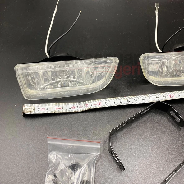 Toyota Corolla Efsane Kasa Sis Farı - Şeffaf Renk H3 Ampul - 2