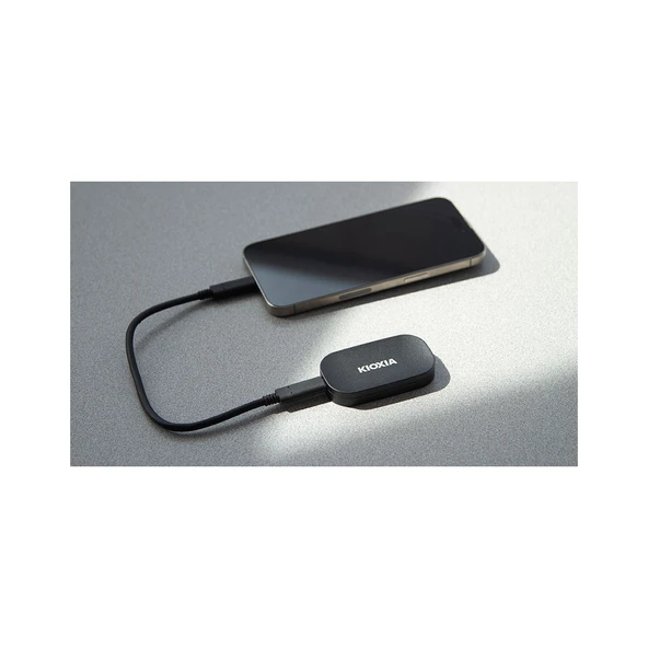 Kioxia Exceria Plus G2 LXD20K001TG8 USB 3.2 1 TB Taşınabilir SSD - Resim 3