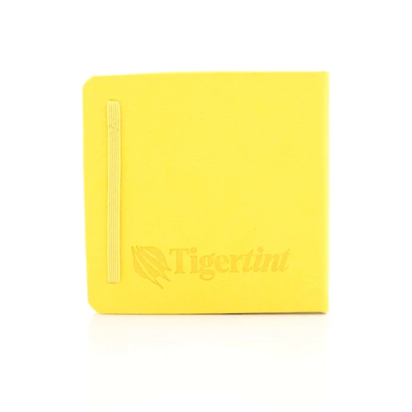 Tigertint Sert Kapak Eskiz Defteri 140 g 12x12 cm 80 Yaprak Sarı 100140125 - Resim 4