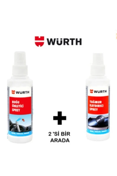 Würth Yağmur Kaydırıcı ve Buğu Önleyici Sprey