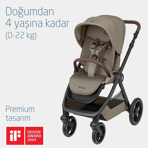 Maxi-Cosi Oxford-Pebble 360 Pro Çift Yönlü Seyahat Sistem Bebek Arabası Twillic Turffle - 4
