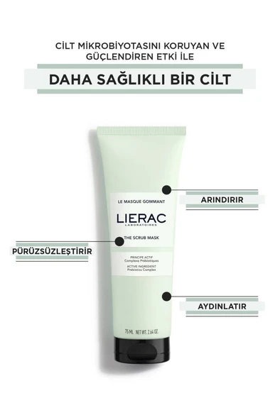 Lierac The Scrub Mask Temizleyici Peeling Maske 75 ml - 2