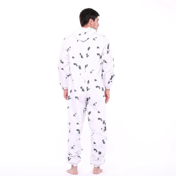 Single Sword Outdoor Kar Elbisesi & Beyaz Kamuflaj - 5