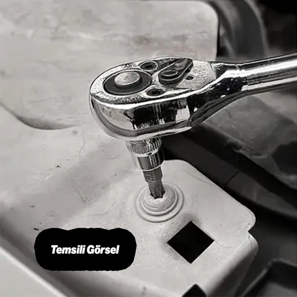 Bits Uç Mıknatıslı Torx T30 75 mm 10'lu Set Kutulu Manyetik 1/4" Matkap Ucu Tork 7.5 cm Uzunluk - 5