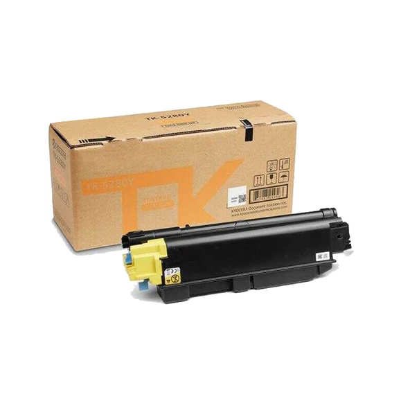 TK-5280 Kyocera ECOSYS M6235cidn Muadil Toneri Sarı - Resim 2