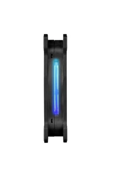 THERMALTAKE 120mm Riing 12 Led Cl-f042-pl12sw-a 3pin Siyah Kasa Fanı - 4