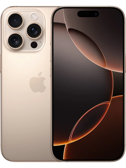 Apple iPhone 16 Pro 256 GB (Apple Türkiye Garantili) Çöl 256 GB MYNK3TU/A
