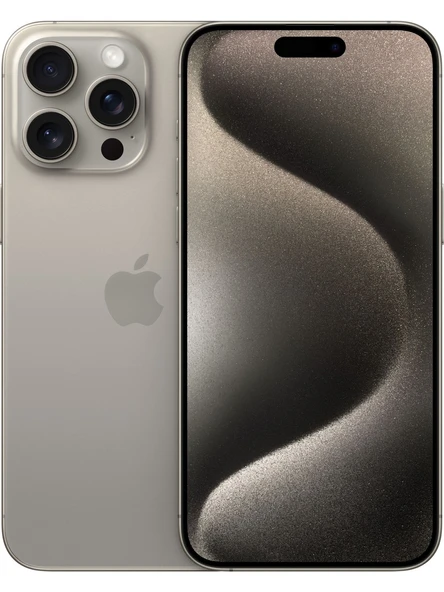 Apple iPhone 15 Pro 256 GB (Apple Türkiye Garantili) Natürel 256 GB MTV53TU/A - 1
