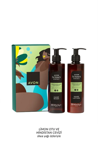 Senses Lemongrass & Coconut İkili Hediye Paketi - Resim 2