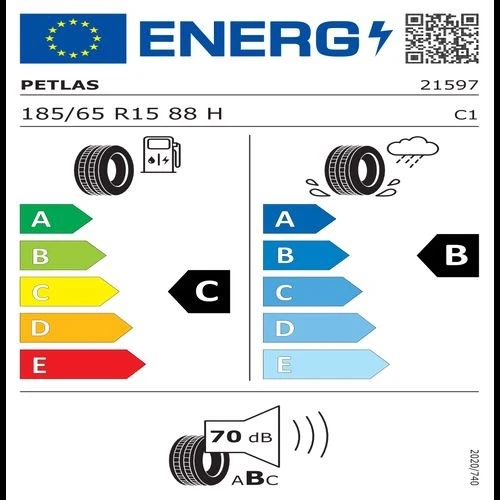 Petlas 185/65 R15 88H Imperium Pt515 Oto Yaz Lastiği (Üretim Tarihi:2025) - 3