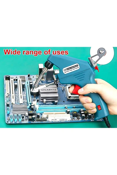 Lehim tabancası tak el dahili ısıtma otomatik olarak kalay elektrik göndermek - 6