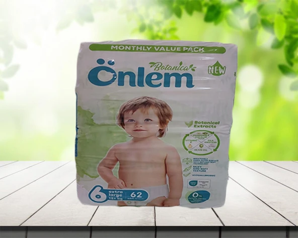 Önlem Botanica Bebek Bezi 6 Numara 62 li 1 Adet