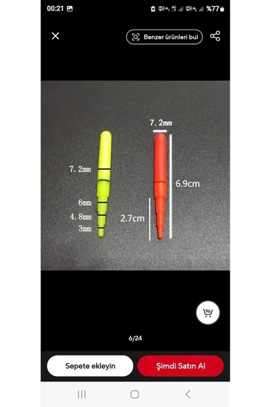 Sazan Yemleme (TEKNE VE BOTU)rc Olta Gece Işıkları Sarz Edıle Bılen Pılle Fosforlu - 4