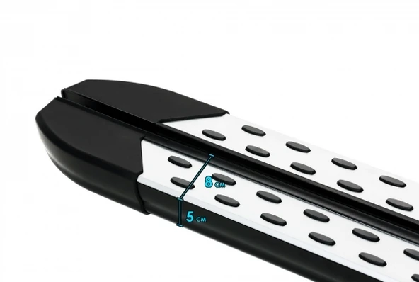 VW Transporter T6 Uzun Şase Araca Özel Yan Basamak 2015 2016 2017 2018 2019 - Resim 4