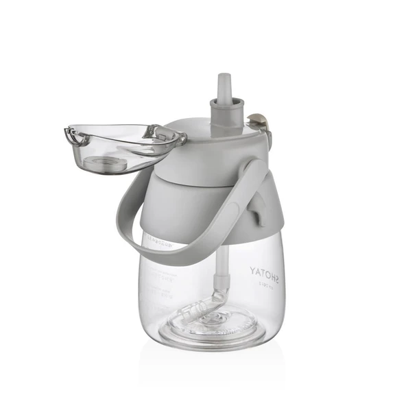 Shotay Hippo Tritan Su Matarası Gri 1050Ml - 2