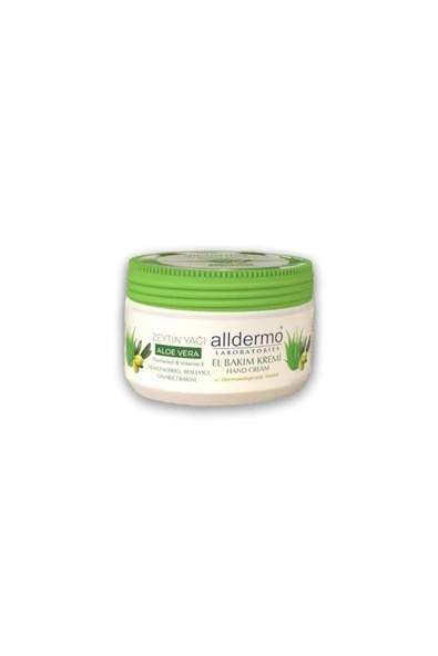 ALLDERMO El Bakım Kremı Aloe Vera Zeytınyagı 250 Ml - 2