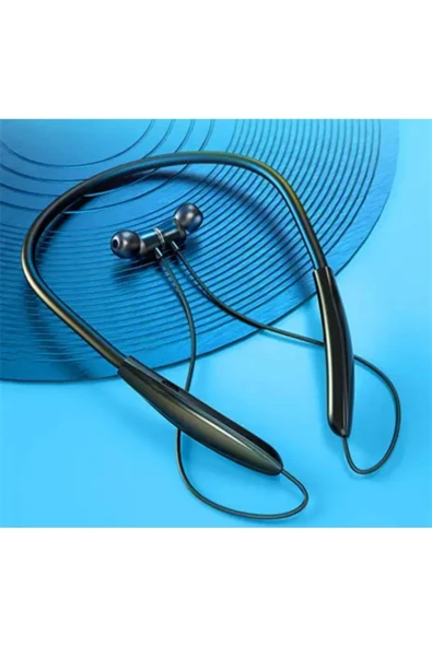 Kablosuz kulaklıklar V5.1 Bluetooth kulaklık bas Stereo kablosuz boyundan kulaklık gürültü azaltma - 4