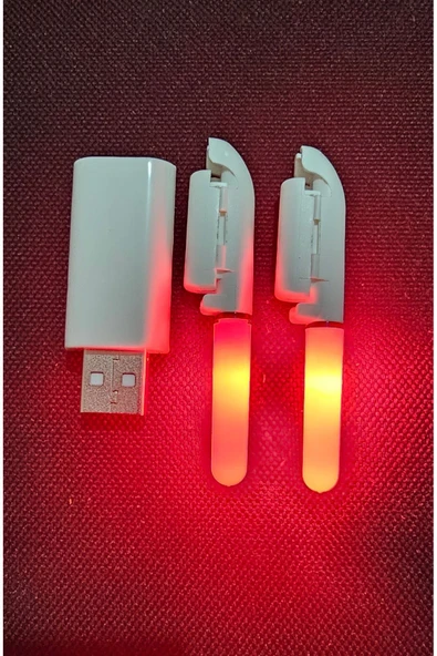 SAZAN YEMLEME OLTA KAMIŞ IŞIK çubuğu şarj edilebilir pille su geçirmez l gece balıkçılığı