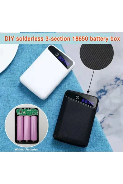 POVER BANK PİL GİRİŞLİ HIZLI ŞARZ - 5