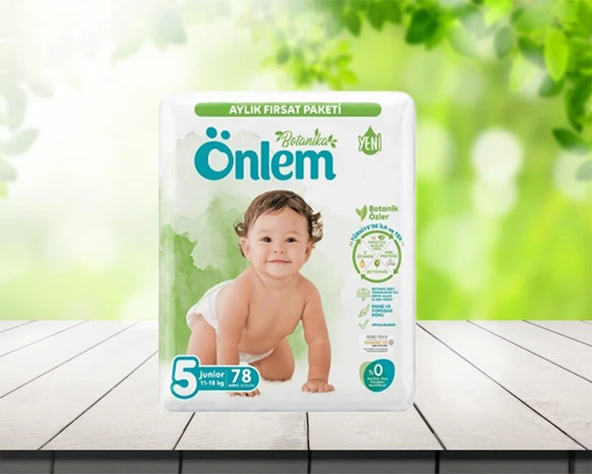 Önlem Botanica Bebek Bezi 5 Numara 78 li 1 adet