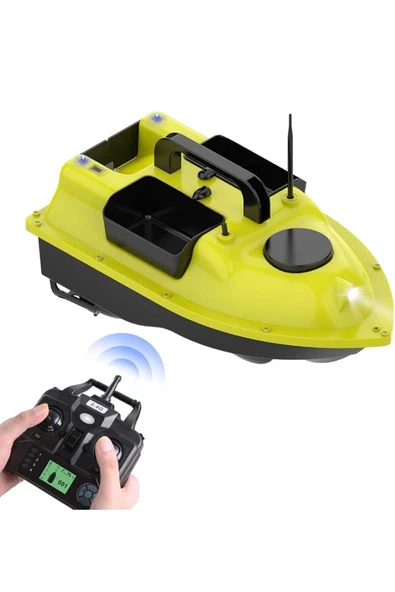 Sazan Yemleme (TEKNE VE BOTU)gps Model Oto Pilot Eve Dönüş 500 Metre 3 Yem Bırakma Hızlı Ve Süper - 3