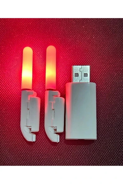 SAZAN YEMLEME OLTA KAMIŞ IŞIK çubuğu şarj edilebilir pille su geçirmez l gece balıkçılığı - 8