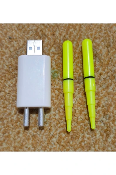 Sazan Yemleme (TEKNE VE BOTU)rc Olta Gece Işıkları Sarz Edıle Bılen Pılle Fosforlu - 2