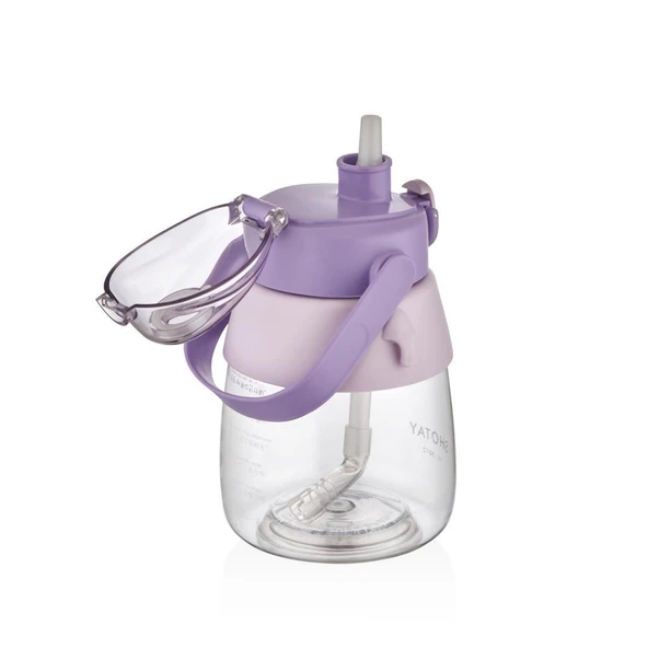 Shotay Hippo Tritan Su Matarası Mor 1050Ml - Resim 2