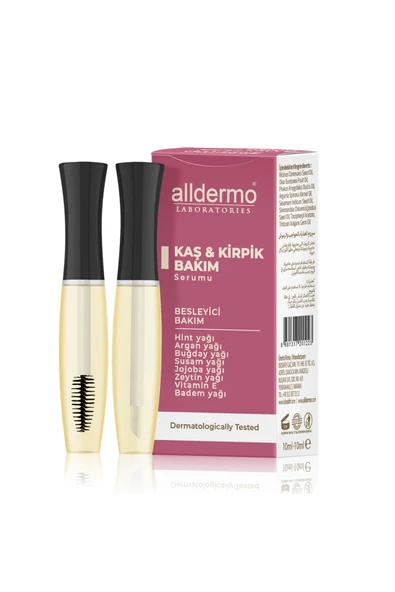 ALLDERMO Kaş Ve Kirpik Serumu 10 Ml + 10 Ml - 3