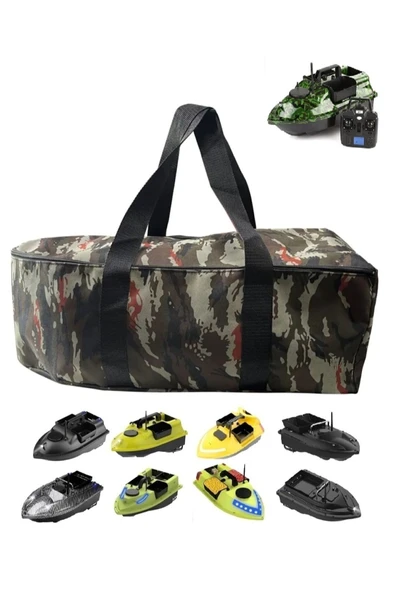 Sazan Yemleme (TEKNE VE BOT)çanta Küçük Teklere Uyumlu Yüksek Kalite - 3