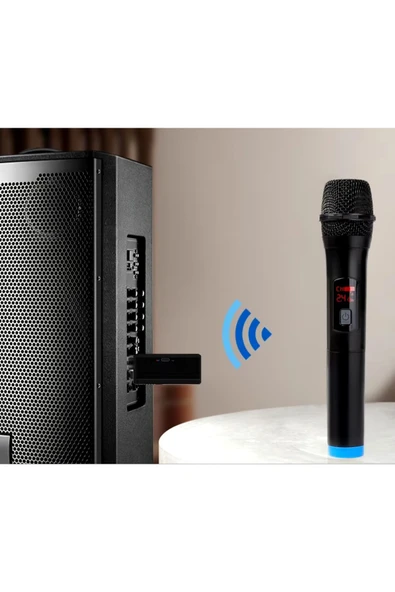 Mikrofon kablosuz dinamik UHF el profesyonel mikrofon Sing parti konuşma kilise kulübü gösterisi - 4