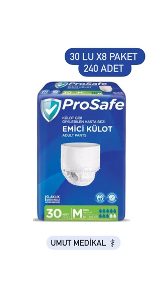 Prosafe Emici Külot Orta Boy M 30'lu 12 Adet Hasta Bezi