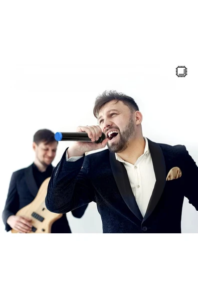 Mikrofon kablosuz dinamik UHF el profesyonel mikrofon Sing parti konuşma kilise kulübü gösterisi - 3