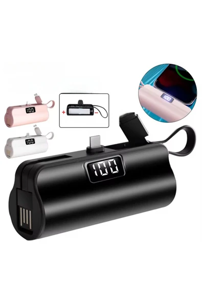 POVERBANK MİNİ TEK PİLLİ TELEFON ALTINA TAKILAN