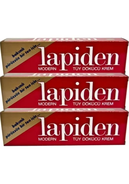 Lapiden Modern Tüy Dökücü Krem 40 gr 3 Adet