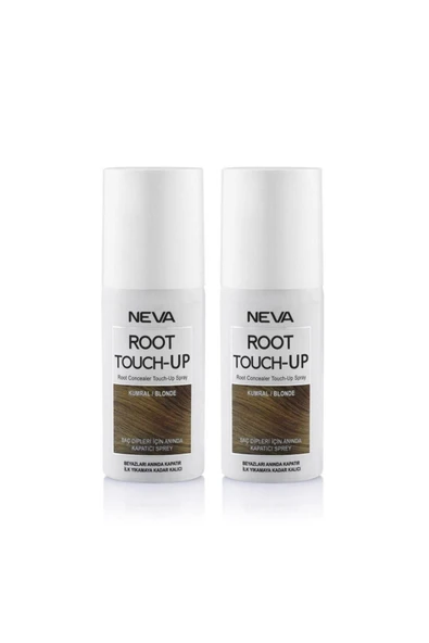 Neva Root Touch Up Kapatıcı Sprey 75 Ml Kumral 2 Adet