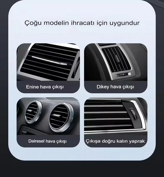 Onesam F48 15W Magsafe Kablosuz Şarjlı Araç Telefon Tutucu - 2