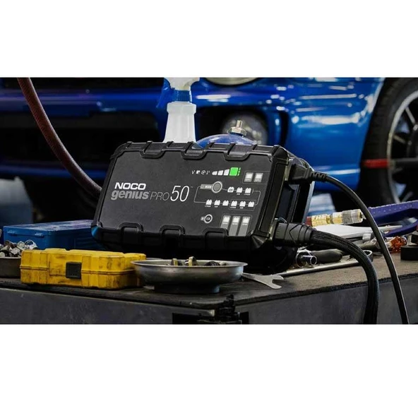 Noco Genius GENIUSPRO50 6-12-24V 50 Amper Lityum Akü Sarj ve Bakim - Resim 4