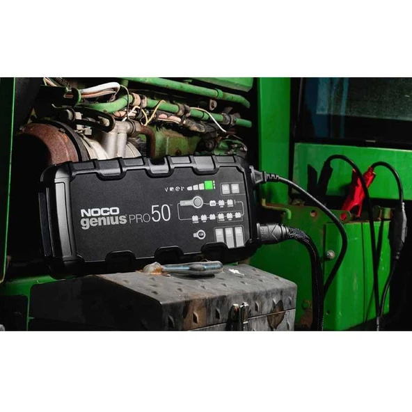 Noco Genius GENIUSPRO50 6-12-24V 50 Amper Lityum Akü Sarj ve Bakim - Resim 5