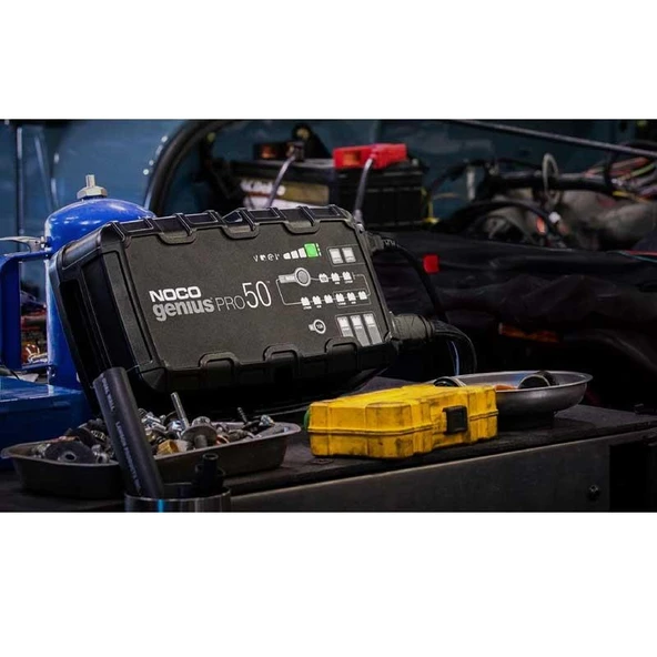 Noco Genius GENIUSPRO50 6-12-24V 50 Amper Lityum Akü Sarj ve Bakim - Resim 3