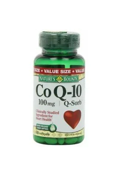 NATURE'S BOUNTY Coq-10 100 Mg 60 Softgel