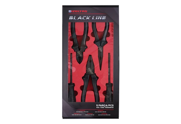 İzeltaş Black Line Pense Seti Set5 13000005133 - 6