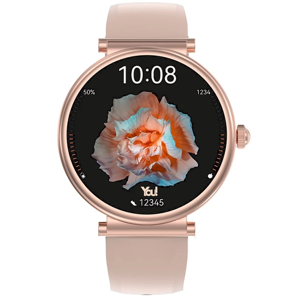 You Smart Rose Gold  Kadın Akıllı Kol Saati - 3