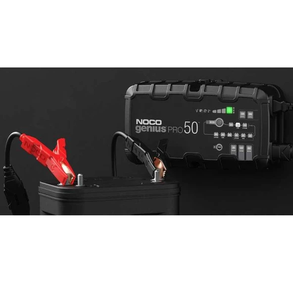 Noco Genius GENIUSPRO50 6-12-24V 50 Amper Lityum Akü Sarj ve Bakim - Resim 2