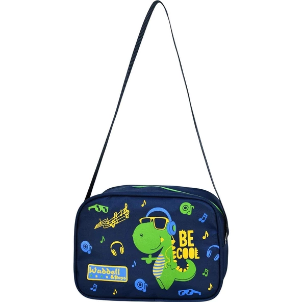 Waddell Dinazor Baskılı Beslenmeli İlkokul Çantası 3006 - 4
