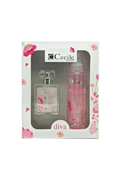 Diva Edt 100 ml Body Mist 150 ml - Kadın Parfüm Seti 8698438005685 ürün görseli