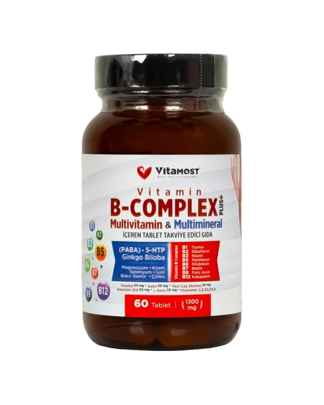 B-COMPLEX PLUS 60 TABLET