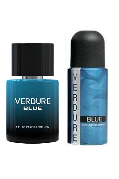 Verdure Blue Edt 100 ml + Deodorant Erkek Parfüm Seti