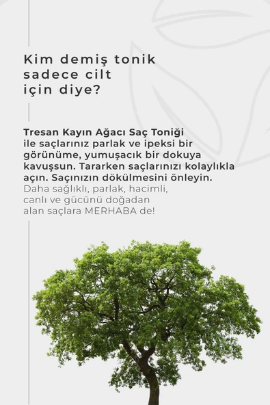 Kayın Ağacı Özlü Güçlendirici Ve Canlandırıcı Saç Toniği 125 ml - Resim 2